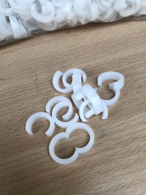 Beispiel fräsen und laserschneiden auf BG Cam Fräsmaschine und Elcede Laser mit Polyoxymethylen – Bild 1