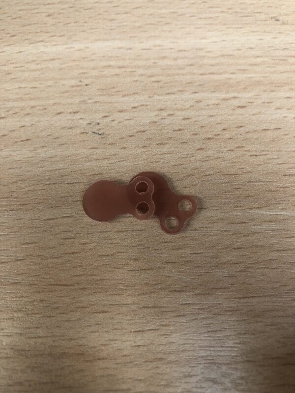 Beispiel wasserstrahlschneiden - Reinwasser auf Resato Wasserstrahlanlage mit Polyurethan – Bild 1