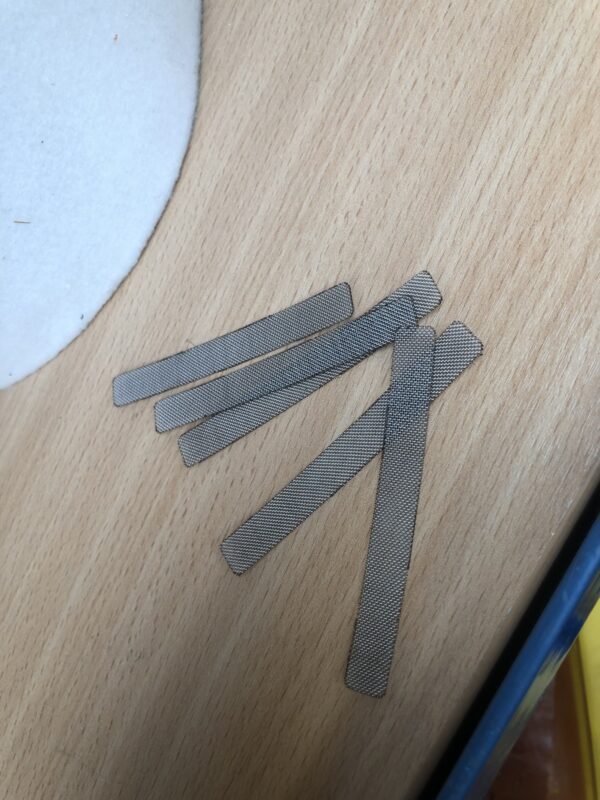 Beispiel laserschneiden auf Eurolaser mit Siebgewebe – Bild 1