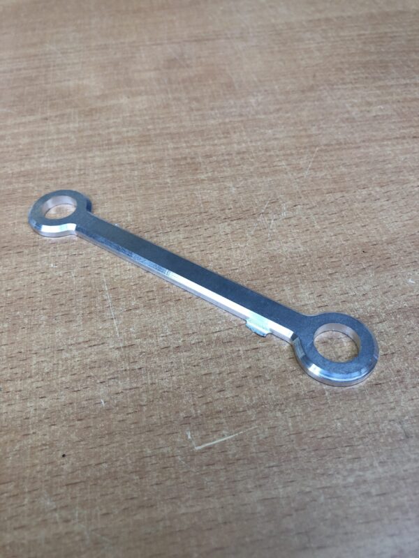 Beispiel fräsen auf BG Cam Fräsmaschine mit Aluminium – Bild 1