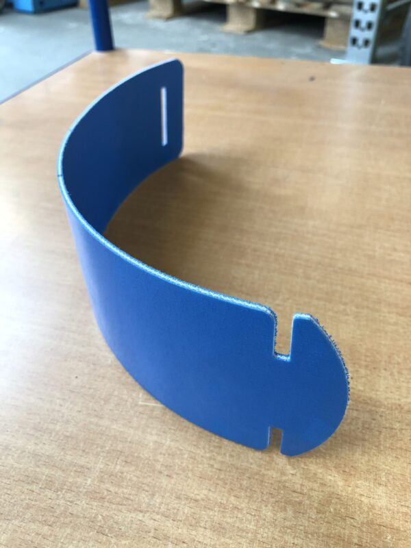 0058 Beispiel wasserstrahlschneiden - Reinwasser auf Resato Wasserstrahlanlage mit Gewebeverbund beschichtet – Bild 1