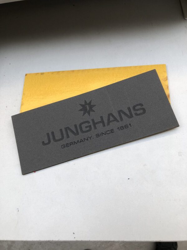 0081 Beispiel lasergravieren und laserschneiden auf Eurolaser mit Schaumstoff mit einseitiger Klebefolie beschichtet – Bild 1