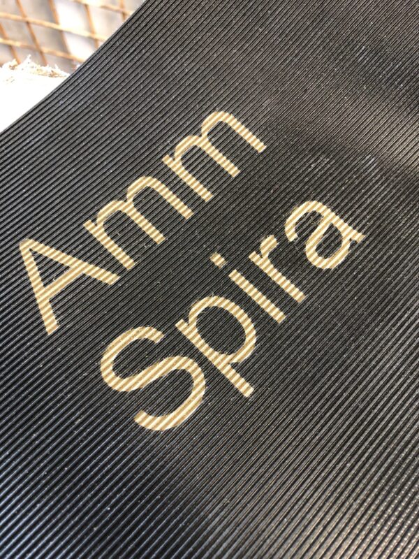 Beispiel lasergravieren auf Elcede Laser mit Kunststoff – Bild 1